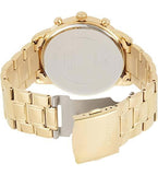 Buy Shop Guess Hendrix Multifunction Black Dial Gold Steel Strap Watch for Men - W1309G2 USA Online
