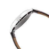 Buy Shop Guess Wafer Analog Blue Dial Brown Leather Strap Watch For Men - W0496G2 USA Online