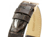 Buy Shop Guess Wafer Quartz Beige Dial Brown Leather Strap Watch For Men - W0496G1 USA Online