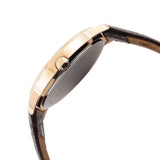 Buy Shop Guess Wafer Quartz Beige Dial Brown Leather Strap Watch For Men - W0496G1 USA Online