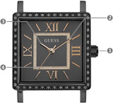 Buy Shop Guess Highline Black Dial Black Mesh Bracelet Watch for Women - W0826L4 USA Online