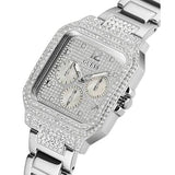 Buy Shop Guess Deco Multifunction Quartz Silver Dial Silver Steel Strap Watch For Women - GW0472L1 USA Online