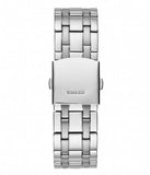 Buy Shop Guess Surge Chronograph Black Dial Silver Steel Strap Watch for Men - W1258G1 USA Online