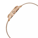 Buy Shop Guess Whisper Silver Dial Rose Gold Mesh Bracelet Watch for Women - W1084L3 USA Online