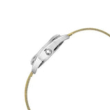 Buy Shop Guess Whisper Silver Dial Gold Mesh Bracelet Watch for Women - W1084L2 USA Online