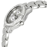 Buy Shop Guess Water Pro Diamonds Silver Dial Silver Steel Strap Watch For Women - G75511M USA Online
