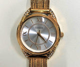 Buy Shop Guess Whisper Silver Dial Rose Gold Mesh Bracelet Watch for Women - W1084L3 USA Online