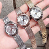 Buy Shop Guess Whisper Silver Dial Rose Gold Mesh Bracelet Watch for Women - W1084L3 USA Online