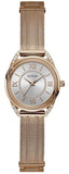 Buy Shop Guess Whisper Silver Dial Rose Gold Mesh Bracelet Watch for Women - W1084L3 USA Online
