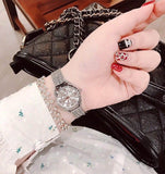 Buy Shop Guess Whisper Silver Dial Silver Mesh Bracelet Watch for Women - W1084L1 USA Online
