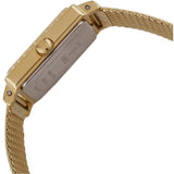 Buy Shop Guess White Dial Gold Mesh Bracelet Watch For Women - W0826L2 USA Online