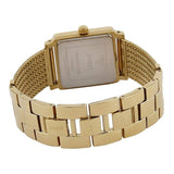 Buy Shop Guess White Dial Gold Mesh Bracelet Watch For Women - W0826L2 USA Online
