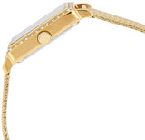 Buy Shop Guess White Dial Gold Mesh Bracelet Watch For Women - W0826L2 USA Online