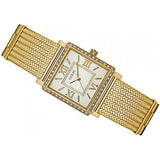Buy Shop Guess White Dial Gold Mesh Bracelet Watch For Women - W0826L2 USA Online