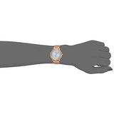 Buy Shop Guess Willow Crystal Blue Dial Rose Gold Mesh Bracelet Watch For Women - W0836L1 USA Online