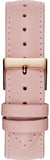 Buy Shop Guess Wonderlust Beige Dial Pink Leather Strap Watch for Women - W1065L1 USA Online
