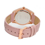 Buy Shop Guess Wonderlust Beige Dial Pink Leather Strap Watch for Women - W1065L1 USA Online