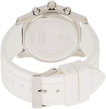 Buy Shop Guess Zena Analog White Dial White Rubber Strap Watch For Women - W1094L1 USA Online