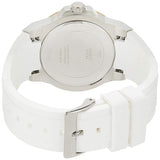 Buy Shop Guess Zena Analog White Dial White Rubber Strap Watch For Women - W1094L1 USA Online