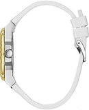 Buy Shop Guess Zena Analog White Dial White Rubber Strap Watch For Women - W1094L1 USA Online