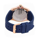 Buy Shop Guess Zena Blue Dial Blue Silicone Strap Watch For Women - W1049L2 USA Online