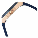 Buy Shop Guess Zena Blue Dial Blue Silicone Strap Watch For Women - W1094L2 USA Online