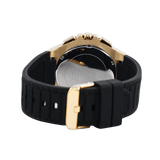 Buy Shop Guess Zena Chronograph Black Dial Black Rubber Strap Watch For Women - W1094L6 USA Online