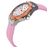Buy Shop Guess Zena Quartz White Dial Pink Rubber Strap Watch For Women - W1094L4 USA Online