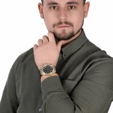 Buy Shop Guess Zeus Chronograph Diamonds Black Dial Black Silicone Strap Watch For Men - GW0208G2 USA Online