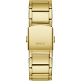 Buy Shop Guess Zeus Diamonds Gold Dial Gold Steel Strap Watch for Men - GW0209G2 USA Online