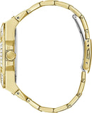 Buy Shop Guess Zeus Diamonds Gold Dial Gold Steel Strap Watch for Men - GW0209G2 USA Online