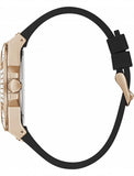 Buy Shop Guess Zeus Multifunction Crystals Black Dial Black Silicone Strap Watch For Men - GW0208G4 USA Online