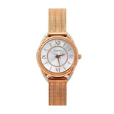 Buy Shop Guess Whisper Silver Dial Rose Gold Mesh Bracelet Watch for Women - W1084L3 USA Online