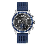 Buy Shop Guess Fleet Chronograph Black Dial Blue Rubber Strap Watch for Men - W0971G2 USA Online