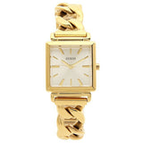 Buy Shop Guess Vanity Gold Dial Gold Steel Strap Watch for Women - W1029L2 USA Online