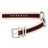 Buy Shop Gucci G Timeless Quartz White Dial Two Tone NATO Strap Watch For Men - YA1264071 USA Online