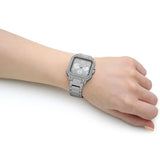 Buy Shop Guess Deco Multifunction Quartz Silver Dial Silver Steel Strap Watch For Women - GW0472L1 USA Online