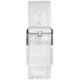 Buy Shop Guess Phoenix Analog Blue Dial White Silicone Strap Watch For Men - GE0499G6 USA Online