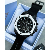 Buy Shop Guess Formula Chronograph Black Dial Black Silicone Strap Watch For Men - GW0579G1 USA Online