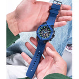 Buy Shop Guess Formula Multifunction Blue Dial Blue Silicone Strap Watch For Men - GW0579G3 USA Online