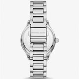 Buy Shop Michael Kors Sage Three-Hand White Dial Silver Steel Strap Watch for Women - MK4807 USA Online
