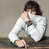 Buy Shop Fossil Townsman Automatic Black Dial Brown Leather Strap Watch for Men - ME3061 USA Online