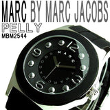 Buy Shop Marc Jacobs Pelly Black Dial Black Silicone Strap Watch for Women - MBM2544 USA Online