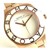 Buy Shop Marc Jacobs Blade White Dial Gold Steel Strap Watch for Women - MBM3075 USA Online