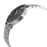 Buy Shop Emporio Armani Kappa Black Dial Silver Steel Strap Watch For Men - AR11152 USA Online