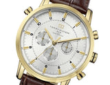 Buy Shop Tommy Hilfiger Harrison White Dial Brown Leather Strap Watch for Men - 1790874 USA Online