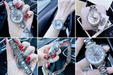 Buy Shop Michael Kors Sofie Quartz Silver Dial Silver Steel Strap Watch For Women - MK6575 USA Online
