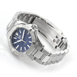 Tag Heuer Aquaracer Blue Dial Silver Steel Strap Watch for Women - WBD131D.BA0748