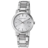 Buy Shop Burberry The City Silver Dial Silver Steel Strap Watch for Women - BU9000 USA Online