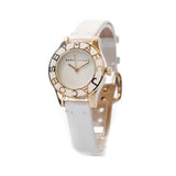 Marc Jacobs Blade White Dial White Leather Strap Watch for Women - MBM1179